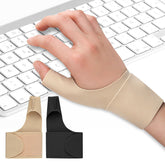 Wrist and thumb support – Adjustable, breathable, stabilizing for “mommy hand”