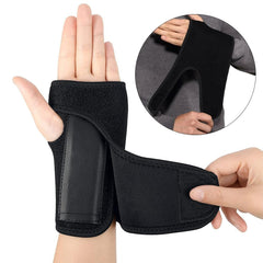 Wrist support with strap