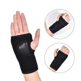 Wrist support with strap