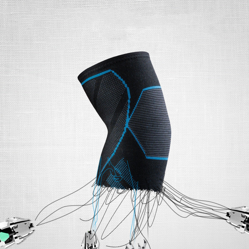 Sports elbow pads – knitted, non-slip & compressive for training and exercise
