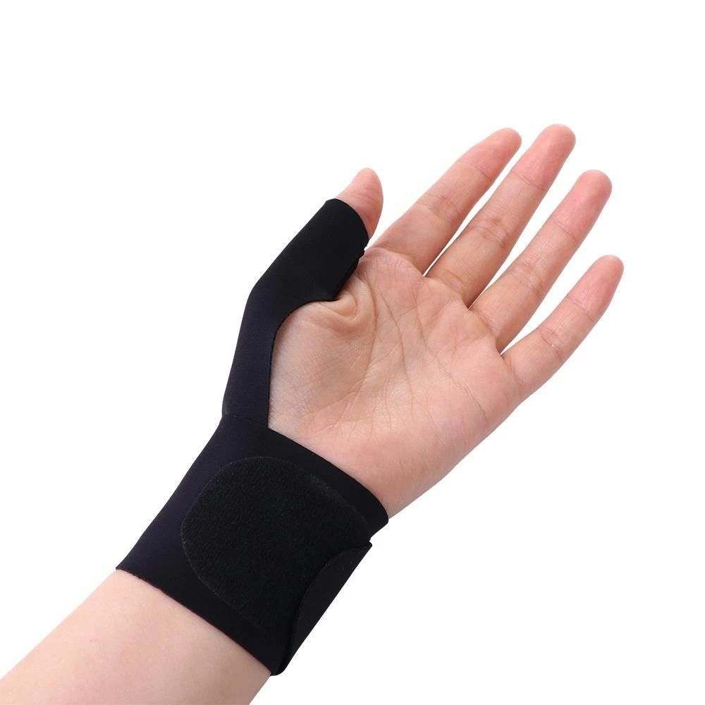 Wrist and thumb support – Adjustable, breathable, stabilizing for “mommy hand”