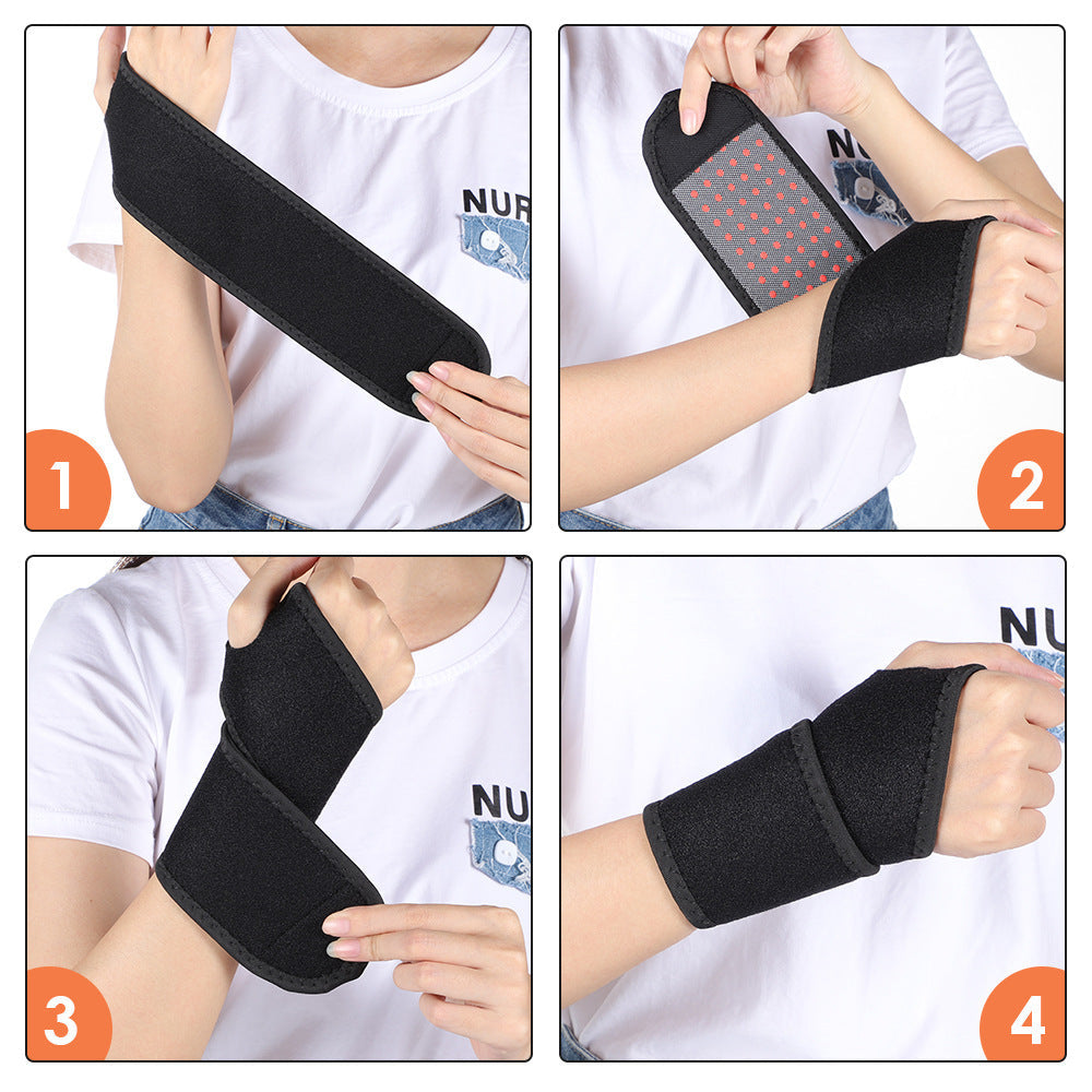 Heat compression support – joint therapy & breathable sports wrist support