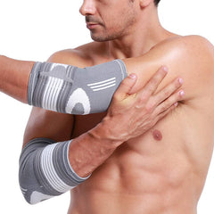 Adjustable elbow support – compression & stabilization sleeve